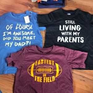 T shirts set of 3
